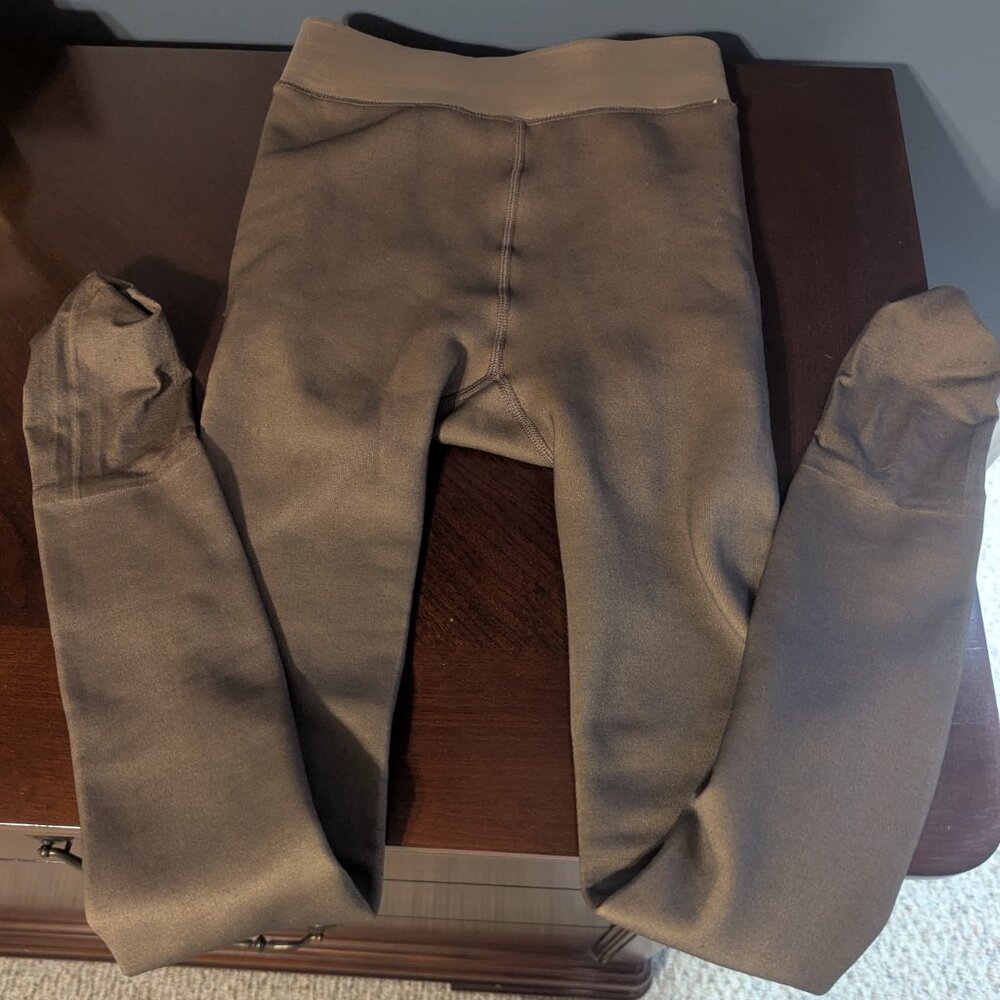 Fleece lined tights size small New without tags